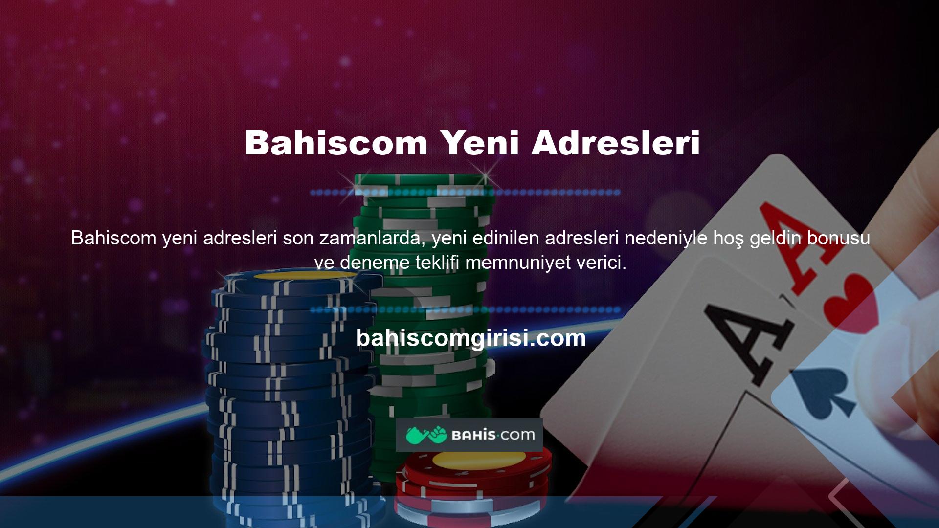 Bahiscom kullanıcılardan giriş bağlantısı isteğini bekliyor